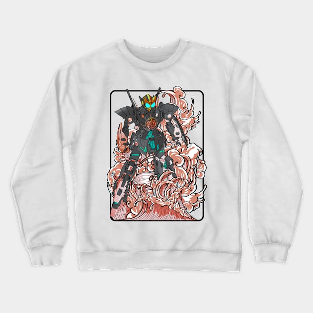 OOO Modified Gundam Crewneck Sweatshirt by gblackid